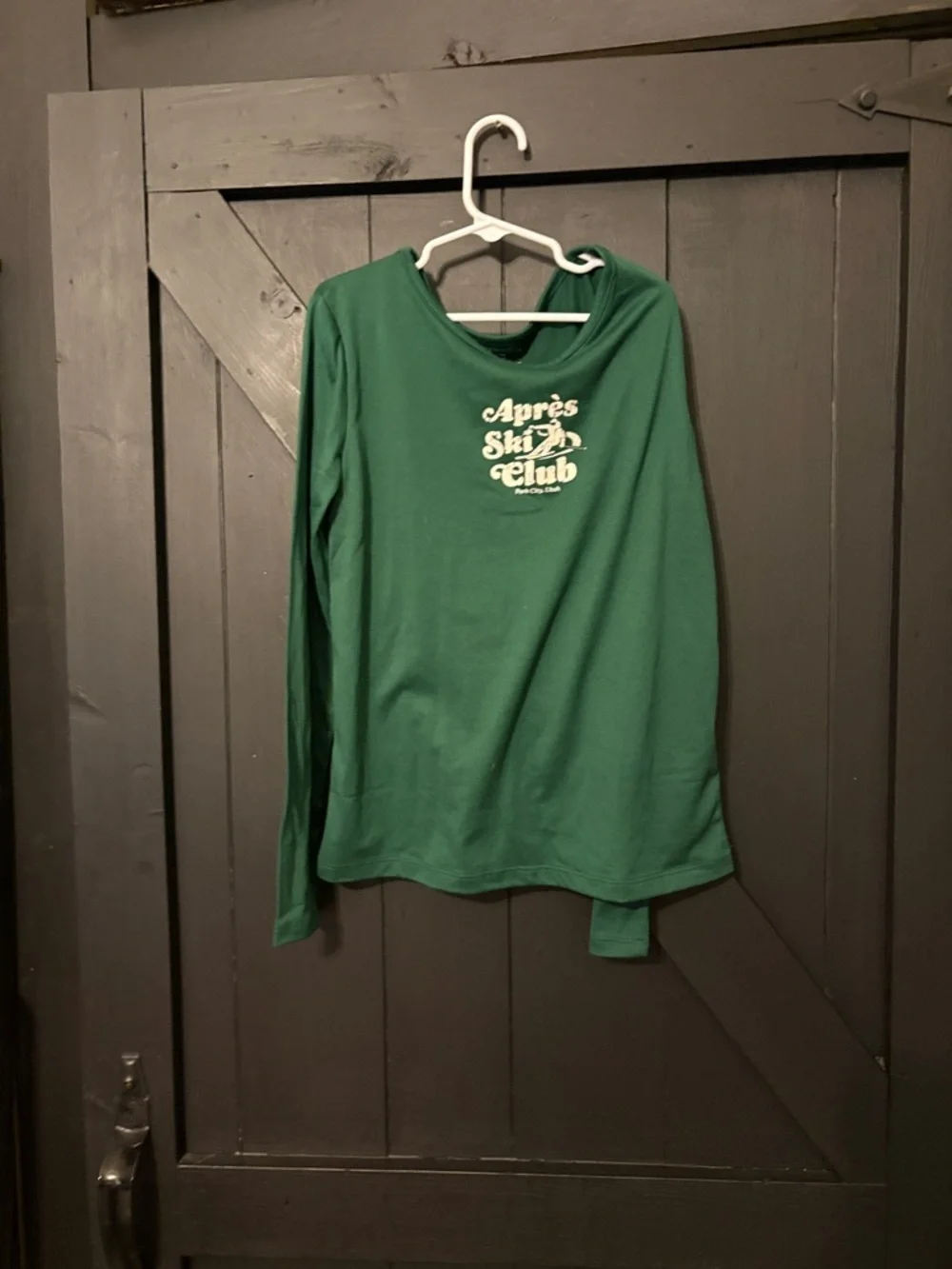 art class Green 'Après Ski Club' Long Sleeve Tee